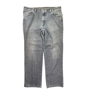 Hiltl Mens Jeans Blue Straight Leg Denim Pants Size 42/34